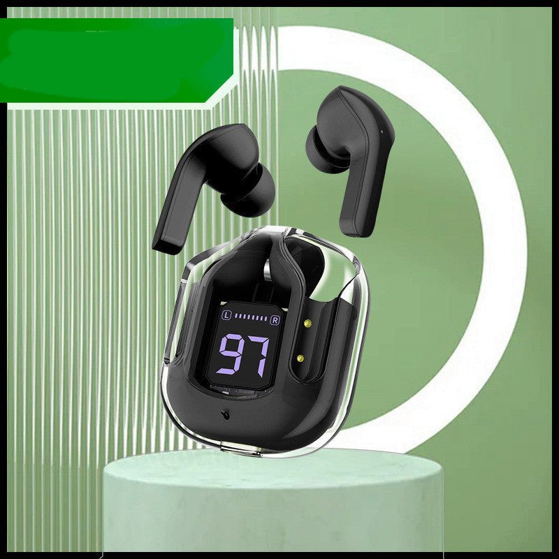 Wireless Bluetooth Headset Digital Display ENC Noise Reduction Wireless