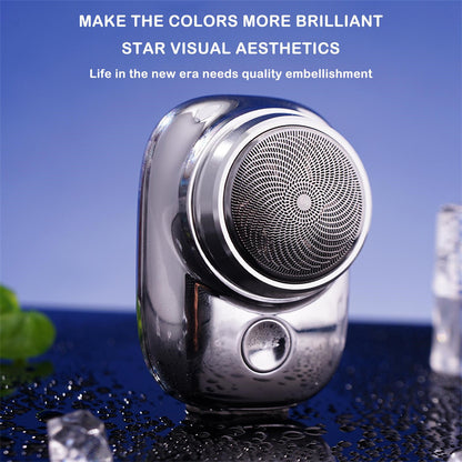 Men's Mini Portable Face Cordless Shavers Rechargeable USB Electric Shaver