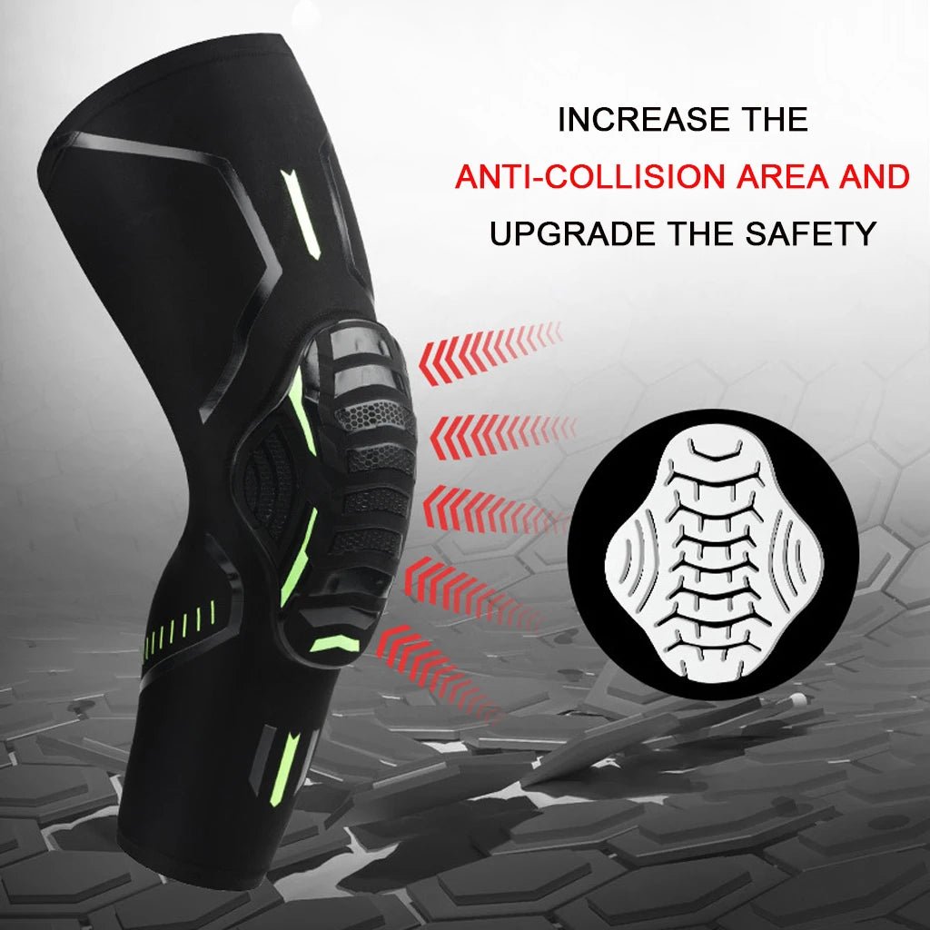 1 Piece Basketball Kneepads Compression Sleeve Foam Volleyball Knee Pad Protector Fitness Gear Sports Training Support Bracers