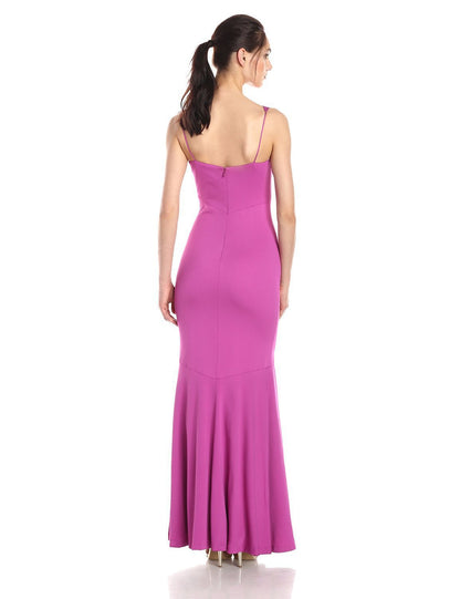 Elegant Women's Trending Urban Party Evening Dress Pink XL