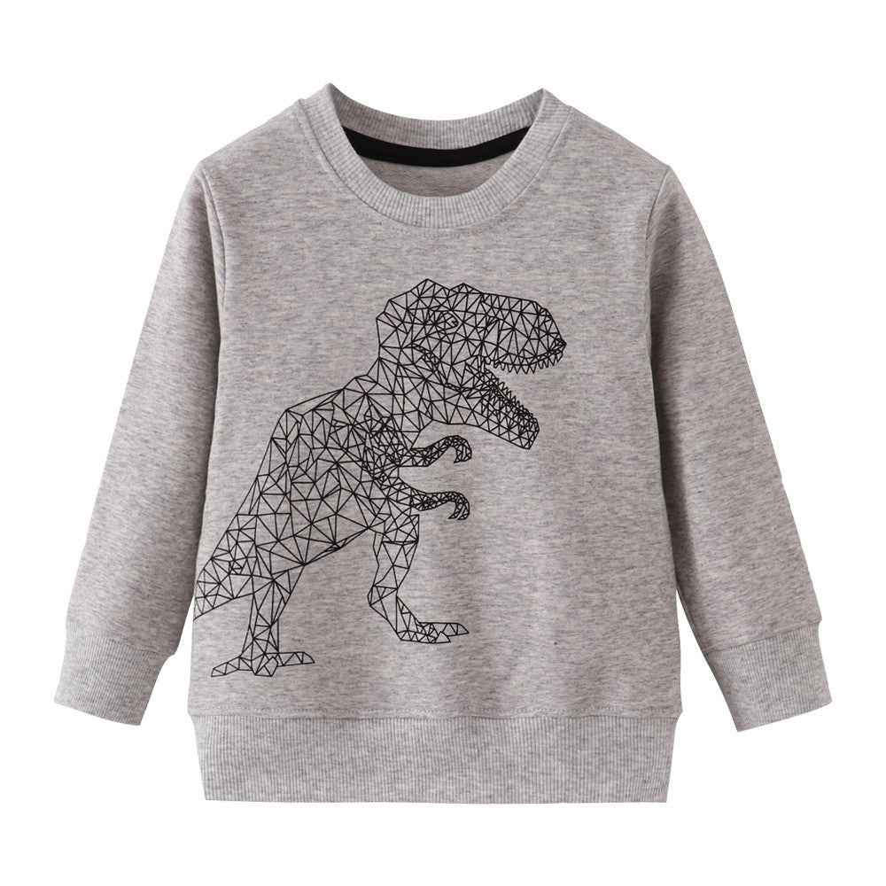 Boys Casual Urban Long-sleeved Sweater Top