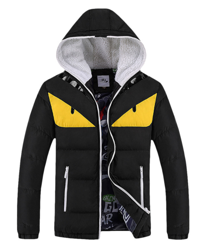 Warm Cute Casual Hooded Fashion 2023 for Men 18 - 24 Black M