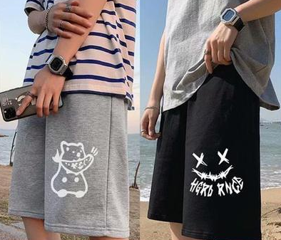 Elegant Men's Spring Summer Holiday Comfortable Shorts 1Hx1P 2XL