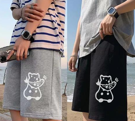 Elegant Men's Spring Summer Holiday Comfortable Shorts 1Hx2P M