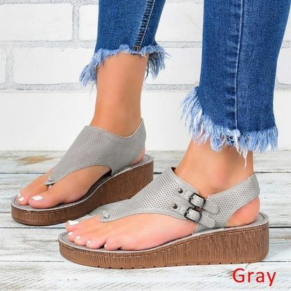 Women's Casual Summer Beach Outdoor Sanda Grey 35