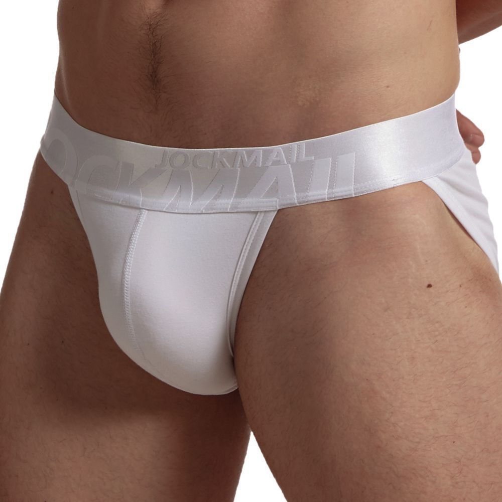 Men's Cotton Sweat-absorbing High Fork Briefs 374white 2XL