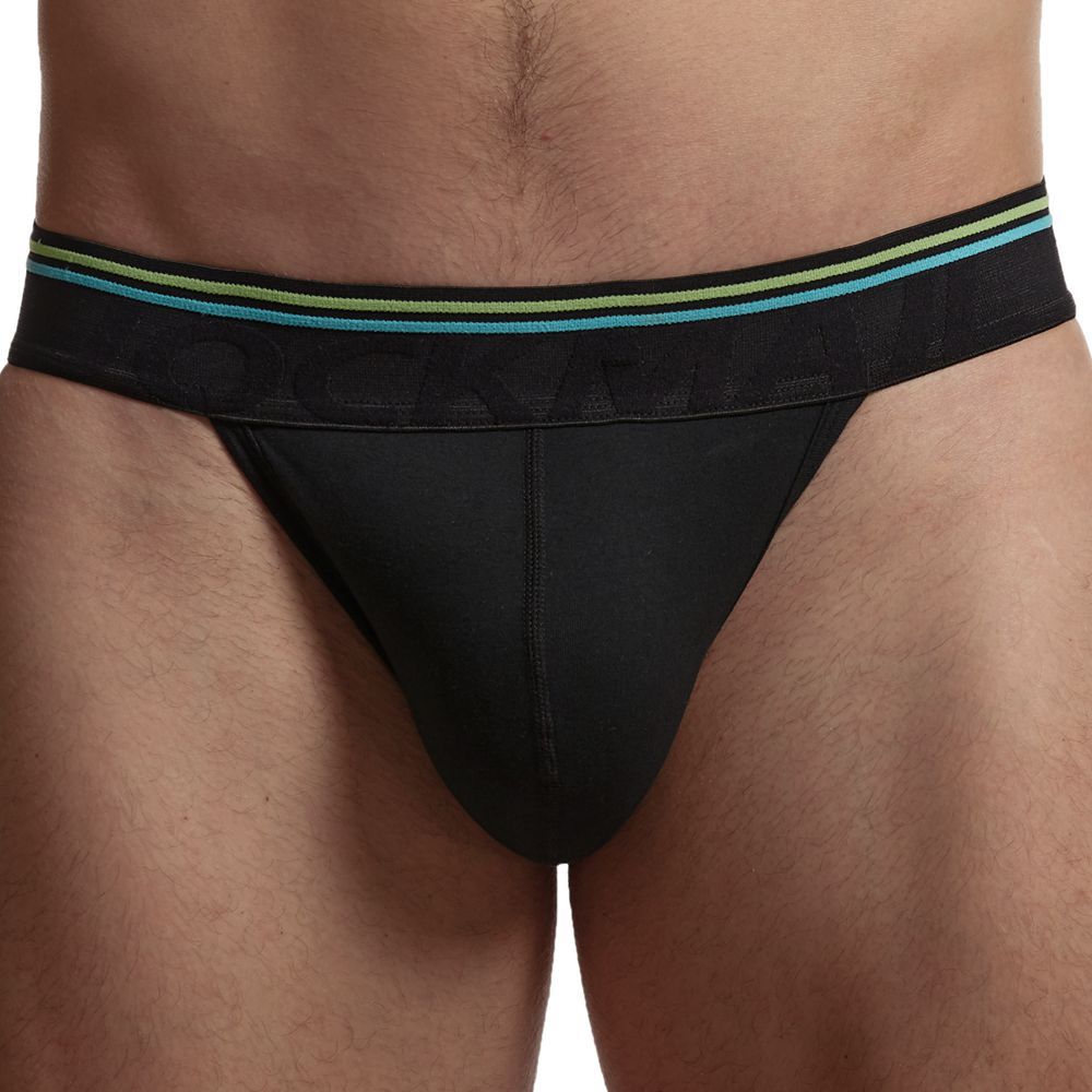 Men's Cotton Sweat-absorbing High Fork Briefs 376black L