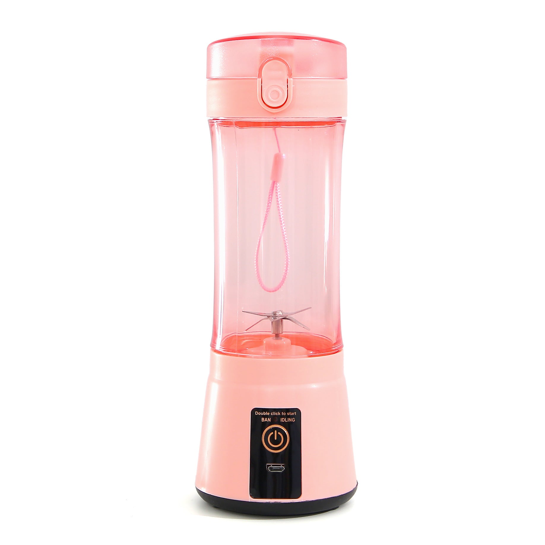 Portable Blender Portable Fruit Electric Juicing Cup Kitchen Gadgets Pink USB