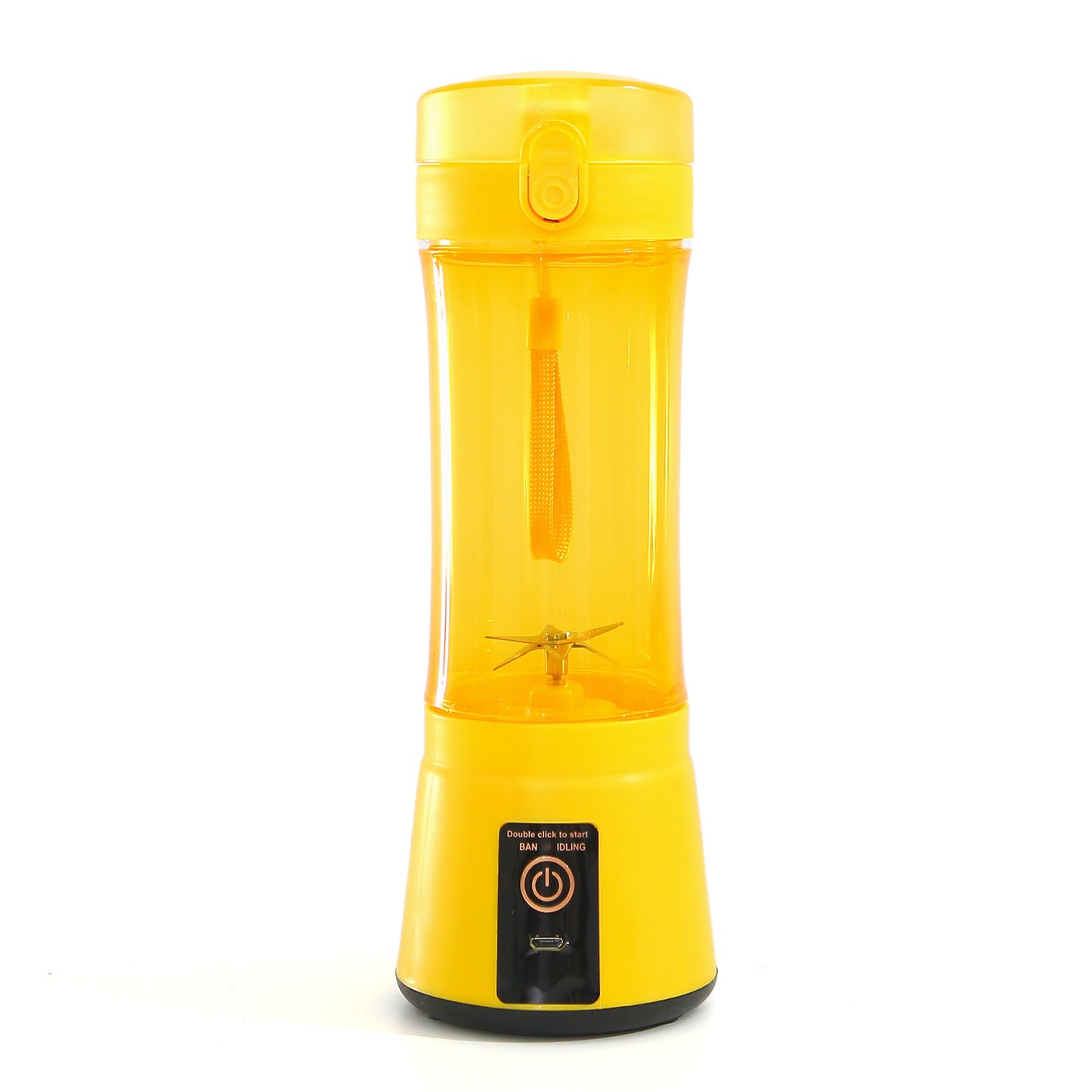 Portable Blender Portable Fruit Electric Juicing Cup Kitchen Gadgets Yellow USB