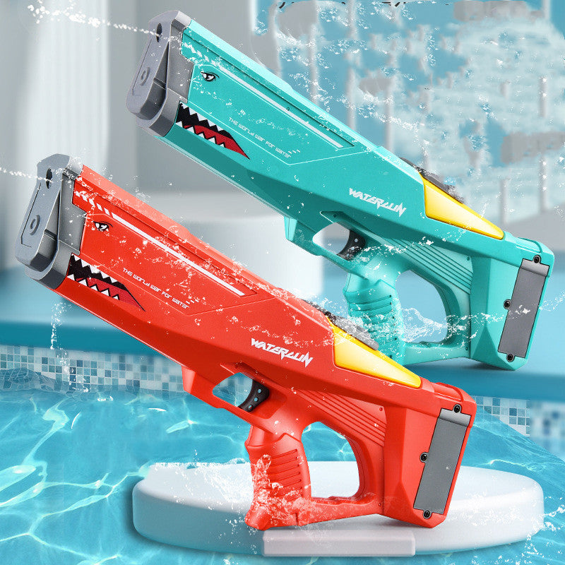 Automatic Electric Water Gun Toys Shark High Pressure Outdoor Summer Beach Set