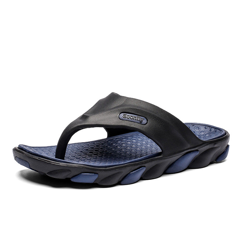 Outdoor Non-Slip Sandals And Slippers Casual Men Black blue 41