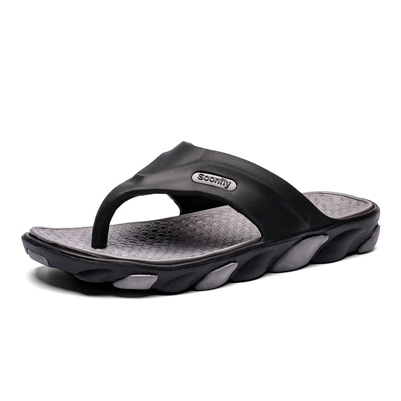 Outdoor Non-Slip Sandals And Slippers Casual Men Black grey 41