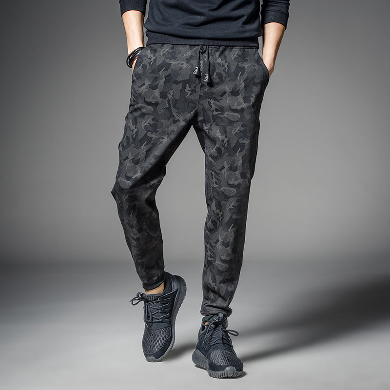 Cute Men's Urban Streetwear Camouflage Pants 3XL