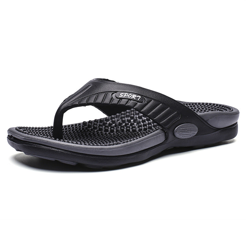 Flat Slippers, Home Slippers, Fashion Slippers For Outside Wear Black 41