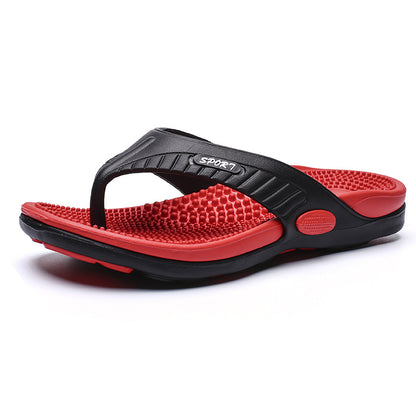 Flat Slippers, Home Slippers, Fashion Slippers For Outside Wear Red 40