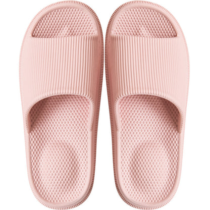 Home Men and Women Couple Massage Slippers Pink 35