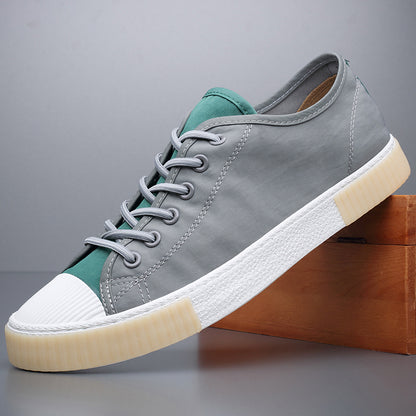 Cute Men's Casual Breathable Shoes Sneakers Grey green 42