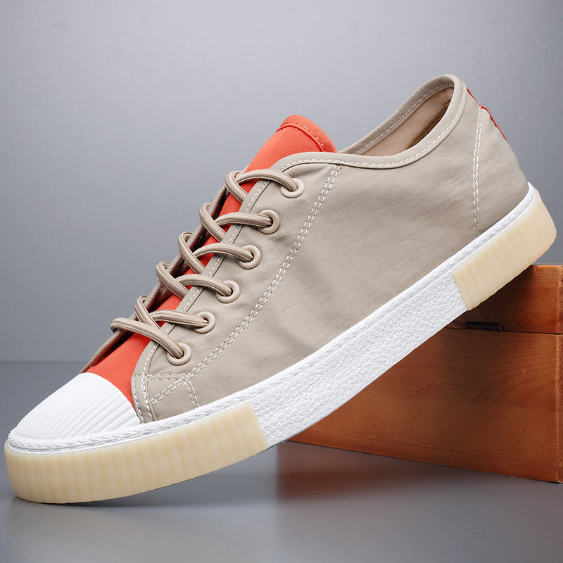 Cute Men's Casual Breathable Shoes Sneakers Khaki 39