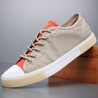 Cute Men's Casual Breathable Shoes Sneakers Khaki 44