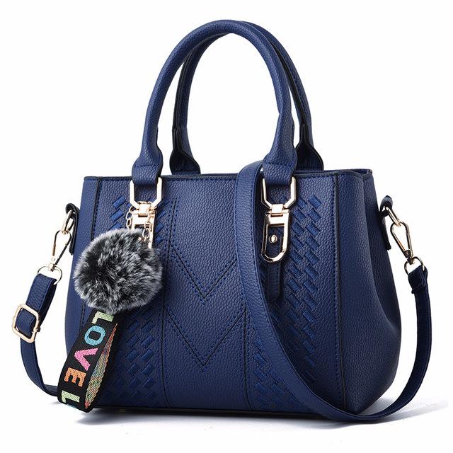 Lovely Women's Fashion Lady Handbag Blue