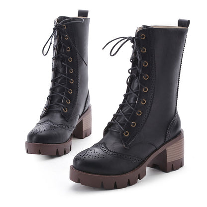 Lovely Women's Martin Urban Boots Black 37