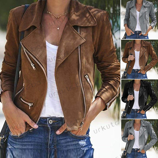 Women's fall winter short jacket jacket