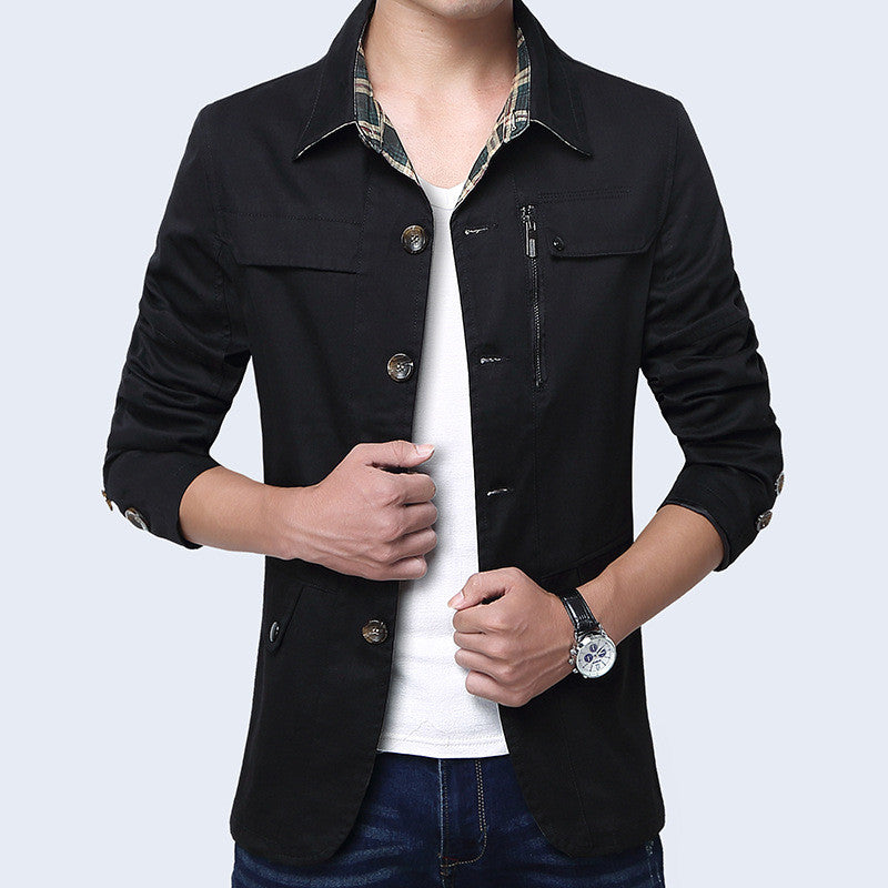 Gorgeous Men's Slim Thin Jacket