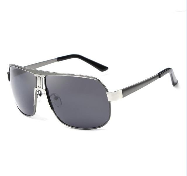 Men Vintage Driving Glasses Silver