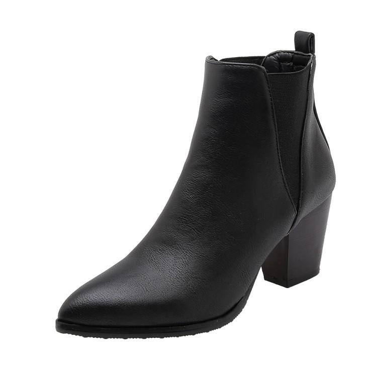 Women Shoes Winter Ankle Boots Black 33