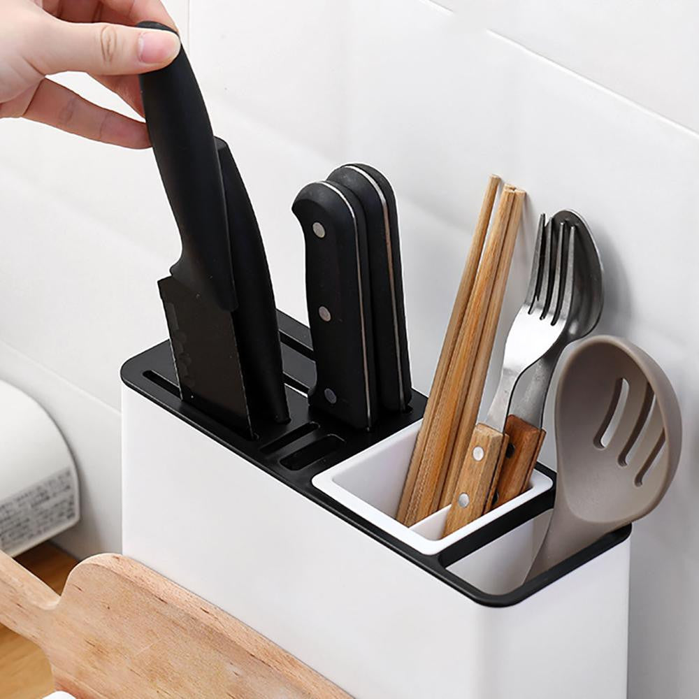 Tableware Storage Holders For Kitchen Knife Plastic Storages Racks for Kitchen