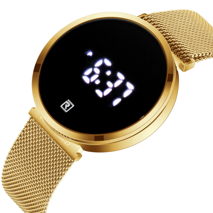 Digital Men's Women's Watch Unisex Watch Sport Digital Wrist Watch for Luxury Men Watches Gold