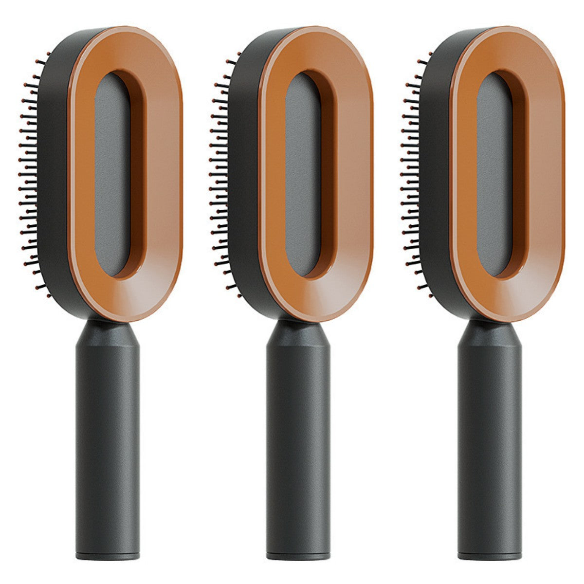 Hair Brush For Women One-key Cleaning Hair Loss Airbag Scalp Comb Hairbrush Set Q