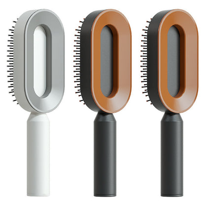 Hair Brush For Women One-key Cleaning Hair Loss Airbag Scalp Comb Hairbrush Set T