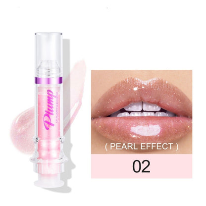 New Tube Color Slightly Spicy Lip Honey Lip Glass Mirror Face Lipstick 2Color