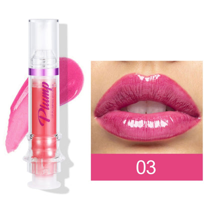 New Tube Color Slightly Spicy Lip Honey Lip Glass Mirror Face Lipstick 3Color