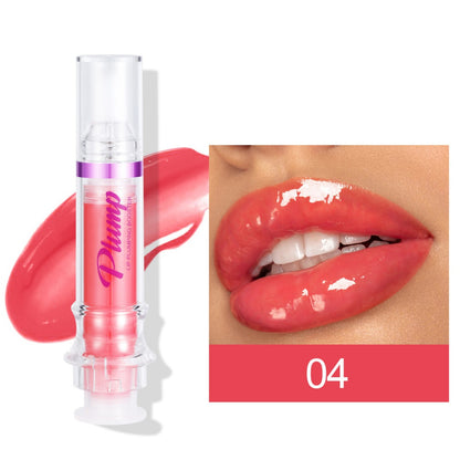 New Tube Color Slightly Spicy Lip Honey Lip Glass Mirror Face Lipstick 4Color