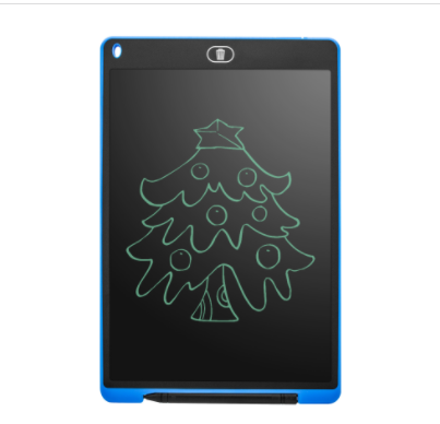 LCD Drawing Tablet For Children's Toys Painting Tools Electronics Writing Board Blue 10inch