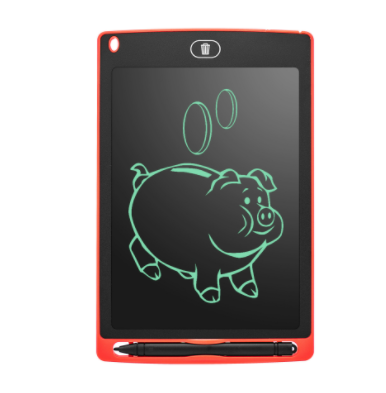 LCD Drawing Tablet For Children's Toys Painting Tools Electronics Writing Board Red 10inch