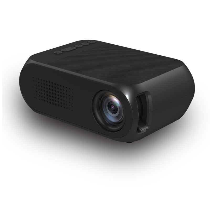 Visual Home Mini HD Mini Portable Projector Black UK