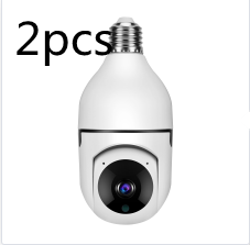 WiFi CAMERA 1080P Bulb 4X Zoom Camera E27 Home 5GWiFi Alarm Monitor Gadget and Home Accessories YIIOT 2million2pcs Infrared night vision 5GWiFi