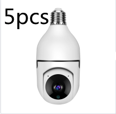 WiFi CAMERA 1080P Bulb 4X Zoom Camera E27 Home 5GWiFi Alarm Monitor Gadget and Home Accessories YIIOT 2million5pcs Infrared night vision 5GWiFi