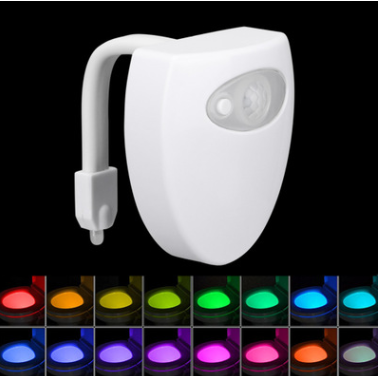 Toilet Induction LED Night Light Gadget and Home Accessories 16colors