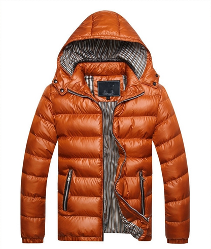 Lovely Men's Winter Puffer Jacket