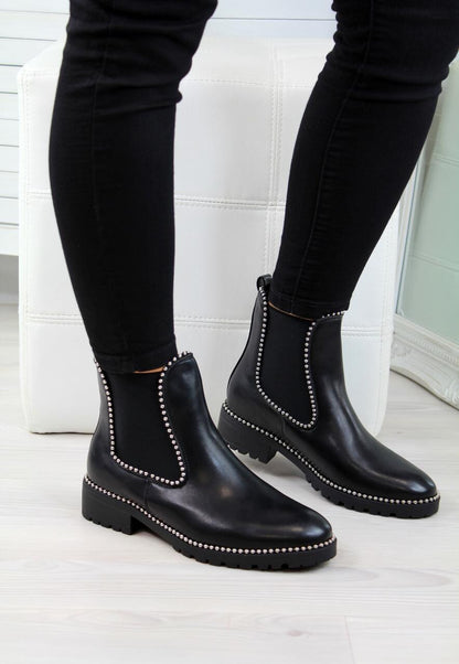 Elegant Women's Fashion Short Boots Autumn Winter