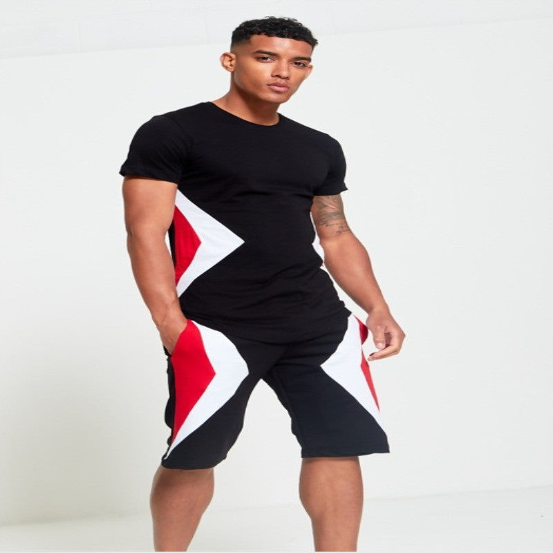 Men's short sleeve suit outdoor sports