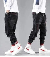 Cute Men's Urban Harem Trousers Pants Male