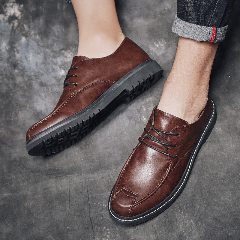 Leather Shoes Men's Winter Men's Casual Shoes