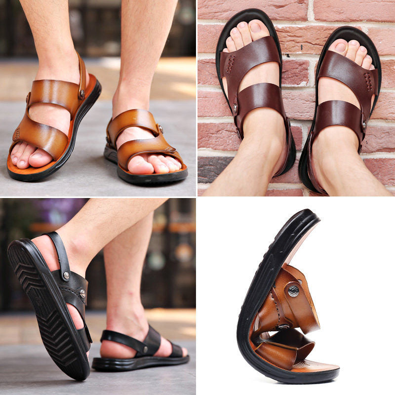 Cute Men's Sandals And Slippers For Outdoor Activities