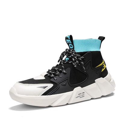 Elegant Urban High-Top Socks Sneakers Shoes For Men