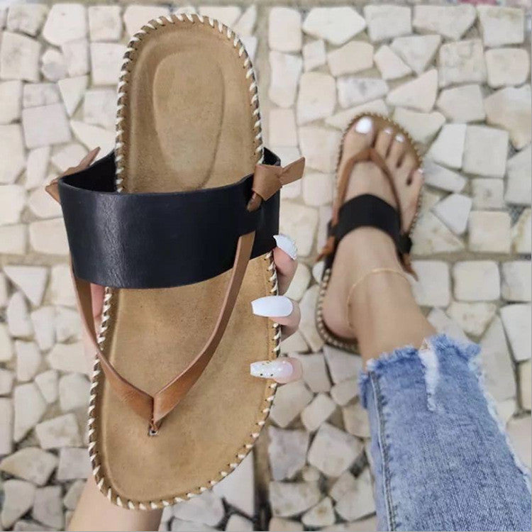 Lovely Women's Flat Sandals Summer Beach Sandals